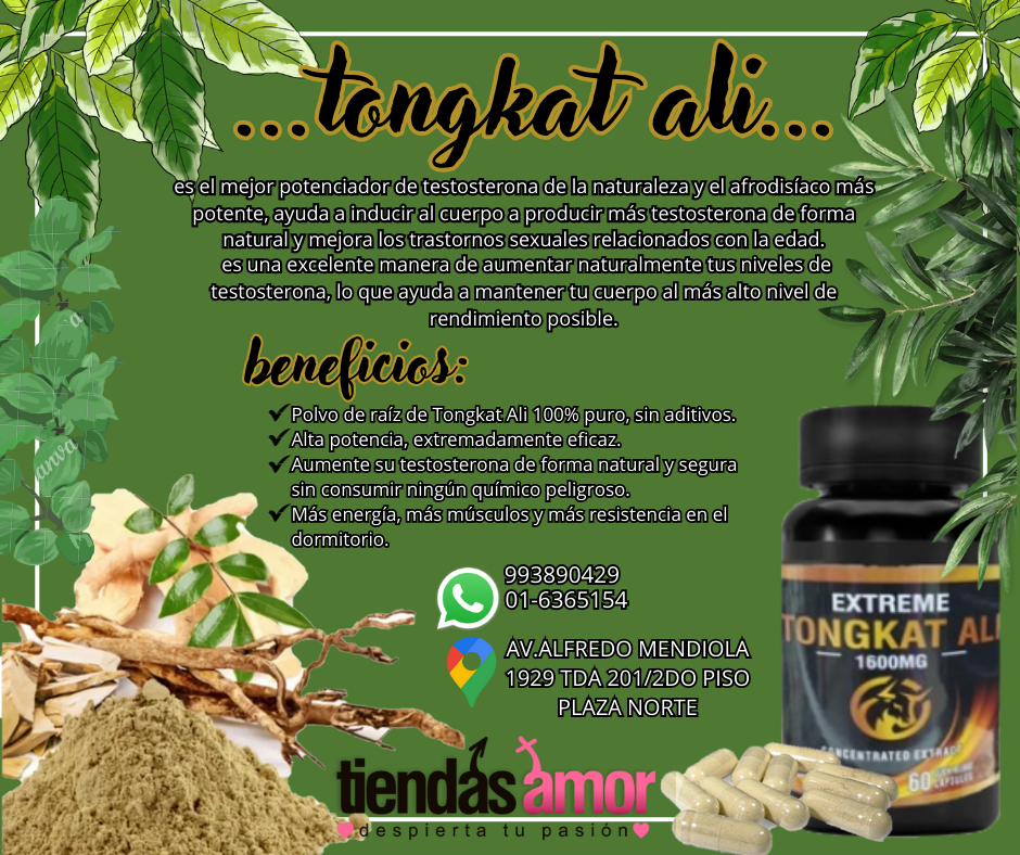 tongkat ali potenciador-sexshoplazanorte